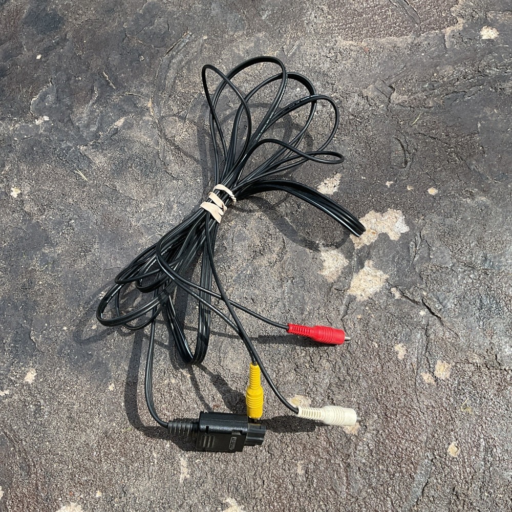 Nintendo Official OEM A/V Composite Video Cable (RCA) for SNES Nintendo 64 N64